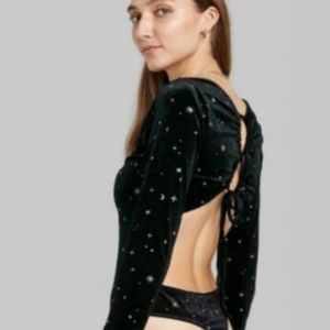 Wild Fable Starry Night bodysuir size small